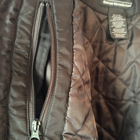 Harley Davidson Genuine Motorclothes - Medium Weight Riding Jacket - Mens Large - Picture 5 of 7